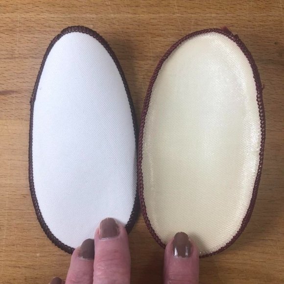 12 Blank Embroidered Four and One Half Inch Oval Patches - Picture 4 of 4